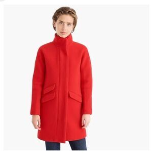 J. Crew Women's Red Coat